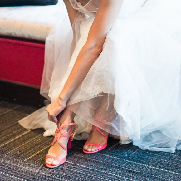 Jimmy Choo Lang Heel Sandal - Picture 8 of 12